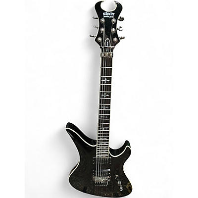 Used Schecter Guitar Research SYNYSTER SPECIAL Black Solid Body Electric Guitar