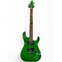 Used Schecter Guitar Research Schecter Kenny Hickey Signature C-1 EX S Sustainiac Green Solid Body Electric Guitar Green
