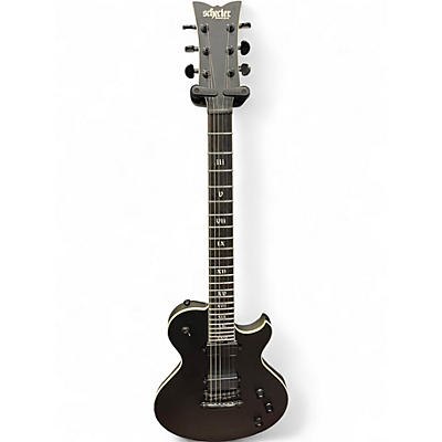 Used Schecter Guitar Research Solo-2 SLS Elite Evil Twin Satin Black Solid Body Electric Guitar