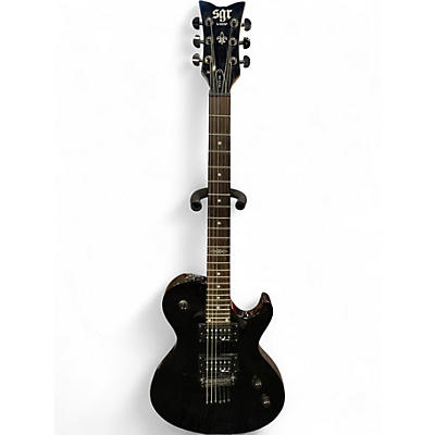 Used Schecter Guitar Research Solo 6 Black Solid Body Electric Guitar