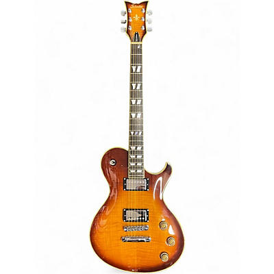 Used Schecter Guitar Research Solo 6 Custom 2 Tone Sunburst Solid Body Electric Guitar