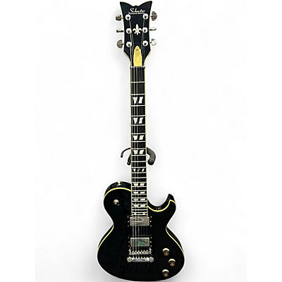 Used Schecter Guitar Research Solo 6 LIMITED Black Solid Body Electric Guitar