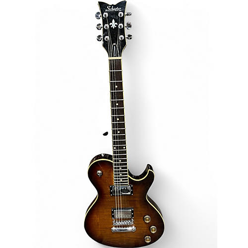 Used Schecter Guitar Research Solo 6 STANDARD 2 Tone Sunburst Solid Body Electric Guitar 2 Tone Sunburst