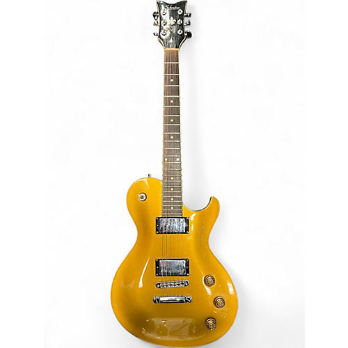 Used Schecter Guitar Research Solo 6 Standard Gold Solid Body Electric Guitar Gold
