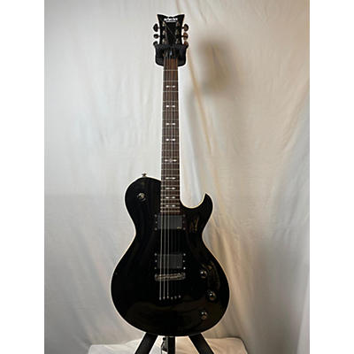 Schecter Guitar Research Used Schecter Guitar Research Solo Black Solid Body Electric Guitar