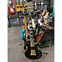 Used Schecter Guitar Research Used Schecter Guitar Research Solo Custom II Black And Gold Solid Body Electric Guitar Black and Gold