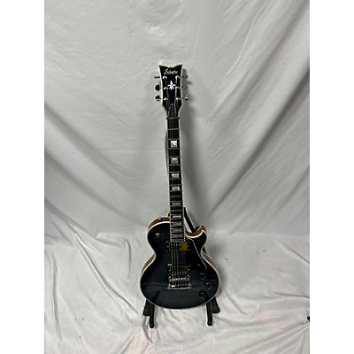 Schecter Guitar Research Used Schecter Guitar Research Solo Custom II Custom Trans Black Burst Solid Body Electric Guitar