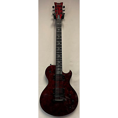 Schecter Guitar Research Used Schecter Guitar Research Solo II Apocalypse Red Reign Solid Body Electric Guitar