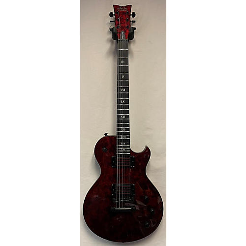 Schecter Guitar Research Used Schecter Guitar Research Solo II Apocalypse Red Reign Solid Body Electric Guitar Red Reign