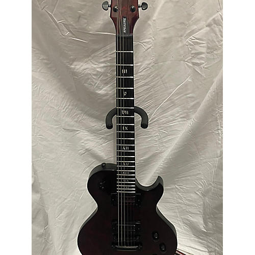 Schecter Guitar Research Used Schecter Guitar Research Solo II Apocalypse Red Reign Solid Body Electric Guitar Red reign