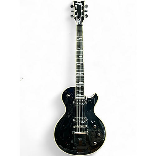 Used Schecter Guitar Research Solo-II Blackjack Black Solid Body Electric Guitar Black