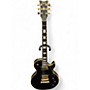 Used Schecter Guitar Research Solo II Custom Black Solid Body Electric Guitar Black