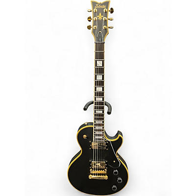 Used Schecter Guitar Research Solo-II Custom Satin Aged Black Solid Body Electric Guitar