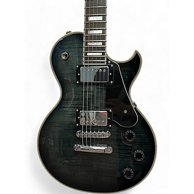 Schecter Guitar Research Used Schecter Guitar Research Solo II Custom Trans Black Solid Body Electric Guitar