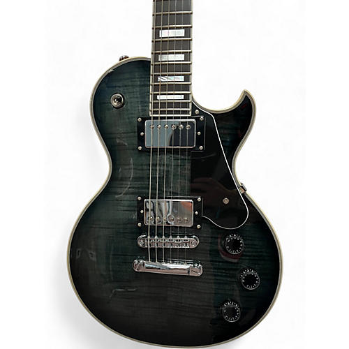 Schecter Guitar Research Used Schecter Guitar Research Solo II Custom Trans Black Solid Body Electric Guitar Trans Black