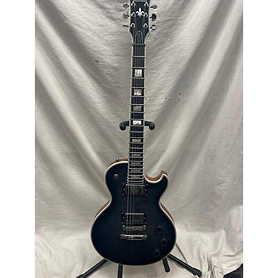 Schecter Guitar Research Used Schecter Guitar Research Solo II Custom Trans Charcoal Solid Body Electric Guitar