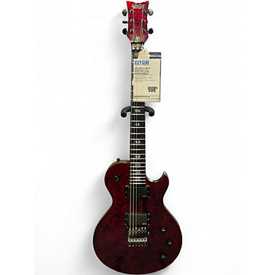 Used Schecter Guitar Research Solo-II FR Apocalypse Electric Guitar RED REIGN Solid Body Electric Guitar