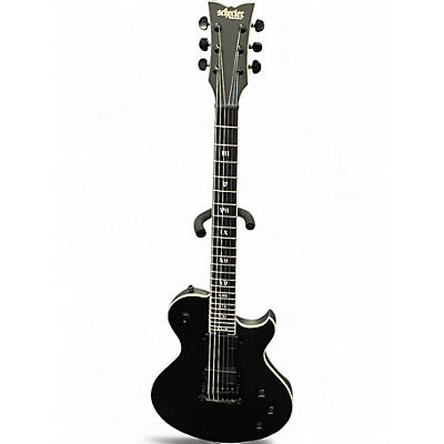 Used Schecter Guitar Research Solo-II SLS Elite Evil Twin  BLACK Solid Body Electric Guitar