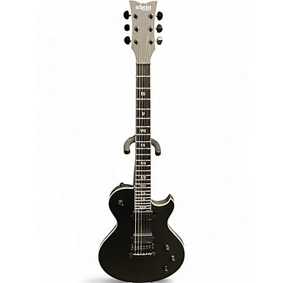 Schecter Guitar Research Used Schecter Guitar Research Solo-II SLS Elite Evil Twin Satin Black Solid Body Electric Guitar