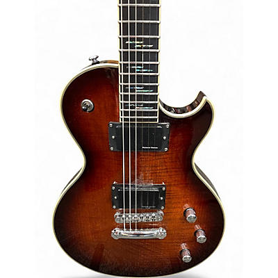 Used Schecter Guitar Research Solo II Supreme 3 Tone Sunburst Solid Body Electric Guitar