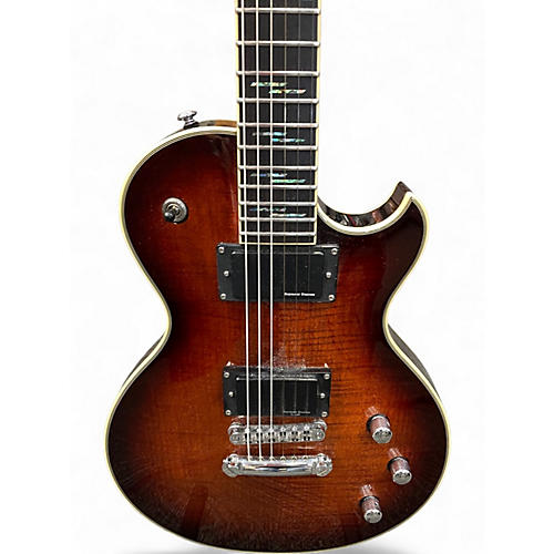Used Schecter Guitar Research Solo II Supreme 3 Tone Sunburst Solid Body Electric Guitar 3 Tone Sunburst