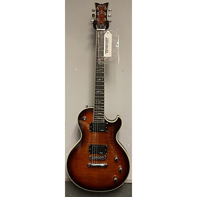 Schecter Guitar Research Used Schecter Guitar Research Solo-II Supreme Catseye Burst Solid Body Electric Guitar