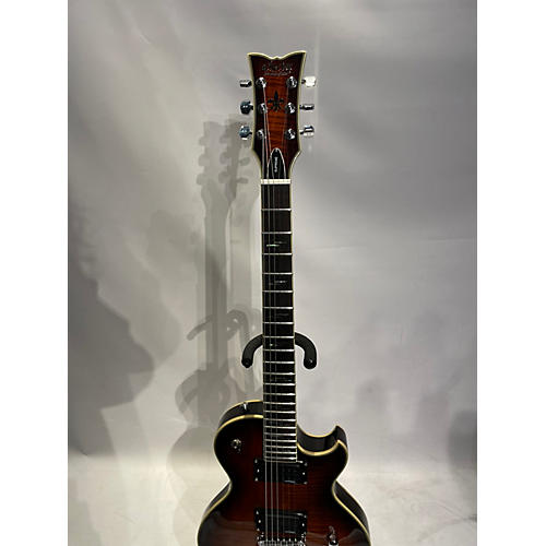 Schecter Guitar Research Used Schecter Guitar Research Solo II Supreme Sunburst Solid Body Electric Guitar Sunburst