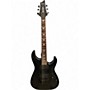Used Schecter Guitar Research Spitfire 6 Black Solid Body Electric Guitar Black