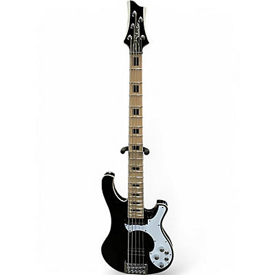 Used Schecter Guitar Research Stargazer 5 Black Electric Bass Guitar