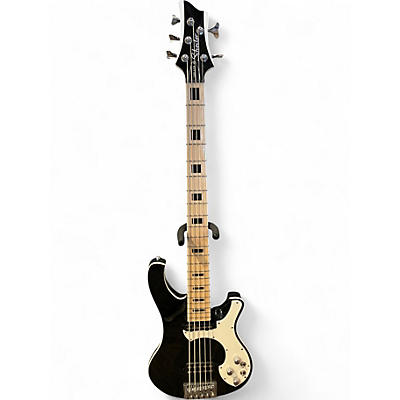 Used Schecter Guitar Research Stargazer 5 Black Electric Bass Guitar