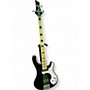 Used Schecter Guitar Research Stargazer BASS Black and White Electric Bass Guitar Black and White