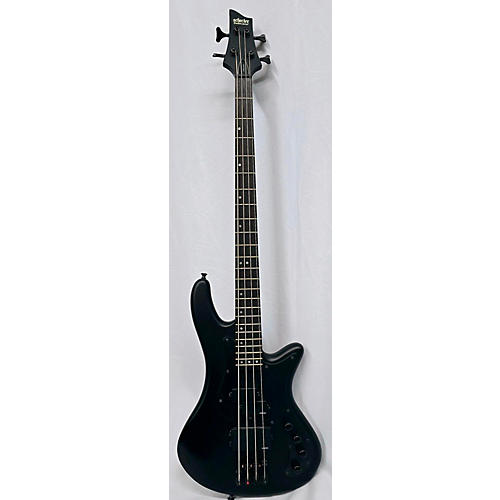 Schecter Guitar Research Used Schecter Guitar Research Stealth 4 Black Electric Bass Guitar Black