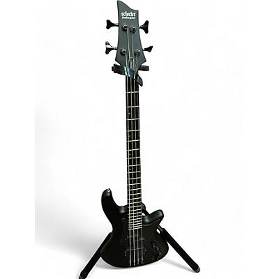 Schecter Guitar Research Used Schecter Guitar Research Stealth 4 Black Electric Bass Guitar