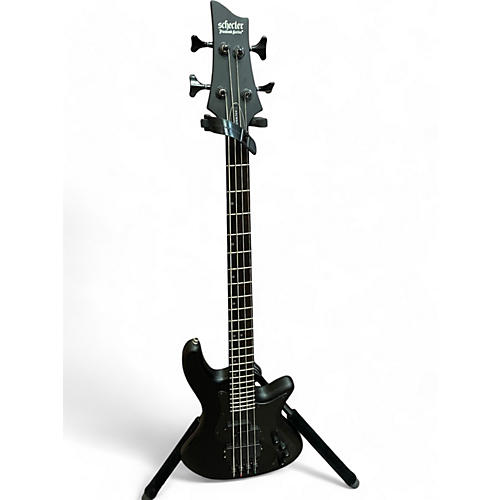 Schecter Guitar Research Used Schecter Guitar Research Stealth 4 Black Electric Bass Guitar Black