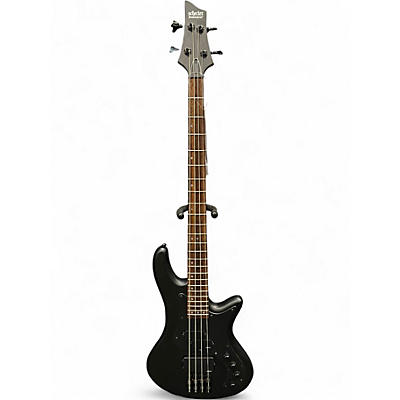 Used Schecter Guitar Research Stealth 4 Black Electric Bass Guitar