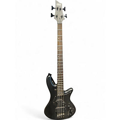 Used Schecter Guitar Research Stealth-4 Black Electric Bass Guitar