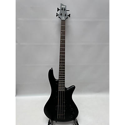 Schecter Guitar Research Used Schecter Guitar Research Stealth 4 Satin Black Electric Bass Guitar