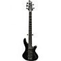 Used Schecter Guitar Research Stealth-5 Matte Black Electric Bass Guitar Matte Black