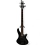 Used Schecter Guitar Research Stealth Bass 4 Satin Black Electric Bass Guitar Satin Black