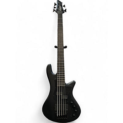 Schecter Guitar Research Used Schecter Guitar Research Stealth Pro Black Electric Bass Guitar