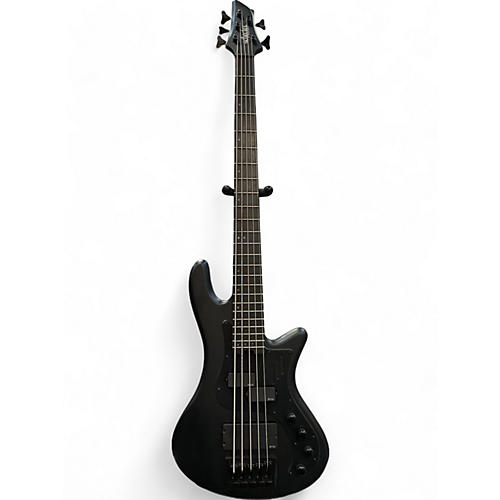 Schecter Guitar Research Used Schecter Guitar Research Stealth Pro Black Electric Bass Guitar Black