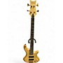Used Schecter Guitar Research Stiletto Custom 4 String Natural Electric Bass Guitar Natural
