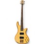 Used Schecter Guitar Research Stiletto Custom 4 String Natural Electric Bass Guitar Natural