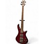 Used Schecter Guitar Research Used Schecter Guitar Research Stiletto Custom 4 String Red Electric Bass Guitar Red