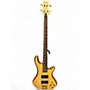 Used Schecter Guitar Research Stiletto Custom 4 String SATIN NATURAL Electric Bass Guitar SATIN NATURAL