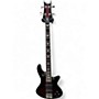Used Schecter Guitar Research Stiletto Elite 4 String Black Cherry Electric Bass Guitar Black Cherry