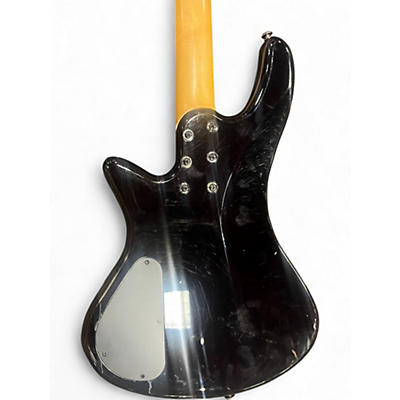Used Schecter Guitar Research Stiletto Extreme 4 String Black Cherry Electric Bass Guitar