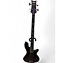 Used Schecter Guitar Research Stiletto Extreme 4 String Black Cherry Electric Bass Guitar Black Cherry