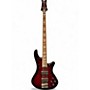 Used Schecter Guitar Research Stiletto Extreme 4 String Black Cherry Electric Bass Guitar Black Cherry