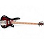Used Schecter Guitar Research Stiletto Extreme 4 String Dark Cherry Burst Electric Bass Guitar Dark Cherry Burst